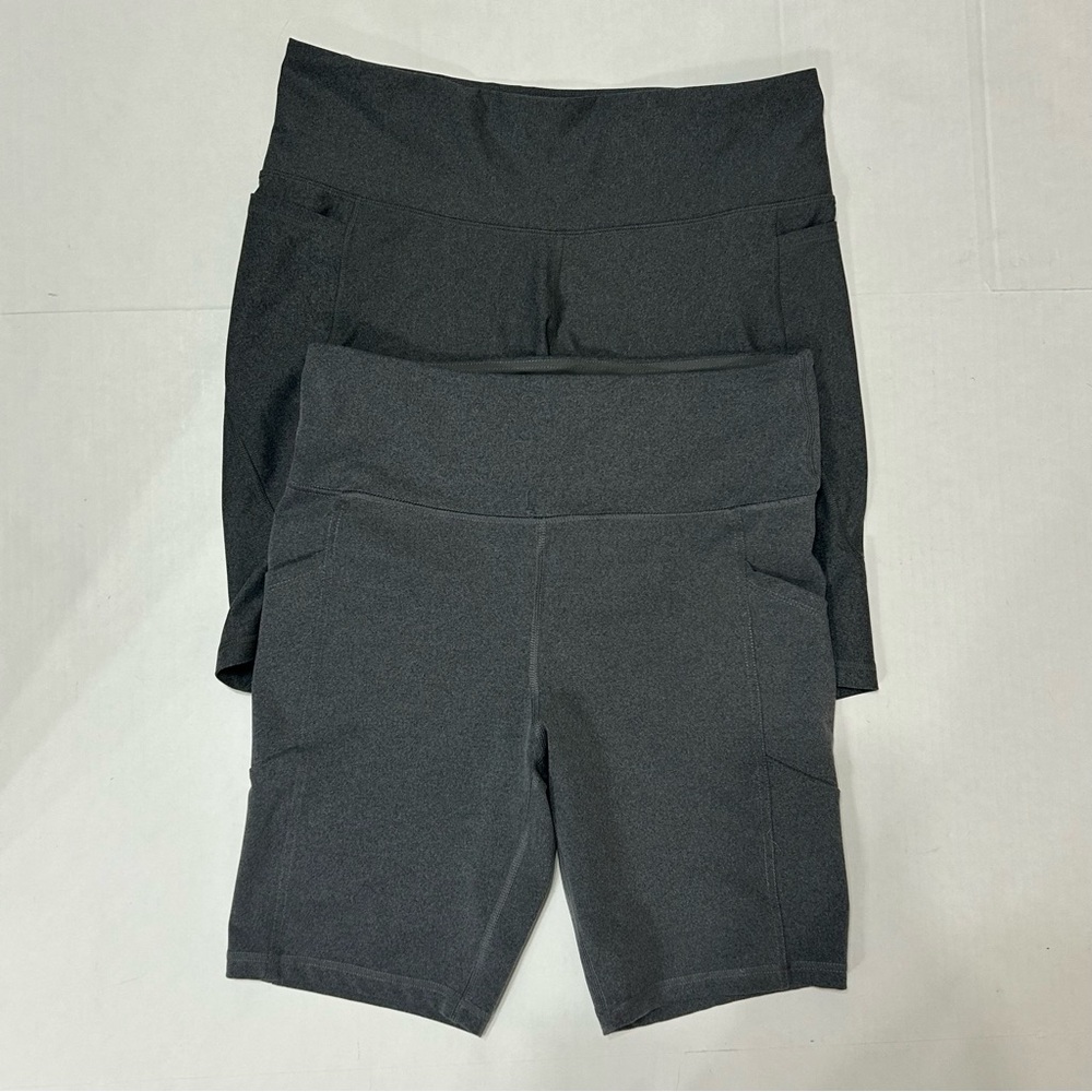 Women's Grey biker short bundle